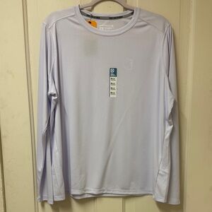 Carhartt women’s silky pale lavender long sleeved tee, new with tags